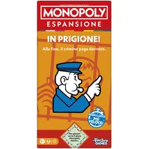 Hasbro Monopoly Erweiterung im Gefängnis italienische Version