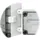 FIBOX FP 22046 SET Wandhalterung Polyamid Lichtgrau 4St.