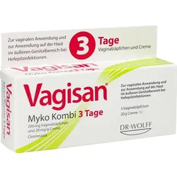 Vagisan Myko Kombi 3 Tage 1 P