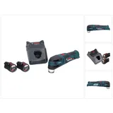 Bosch Professional, Akku Multi Cutter Starlock Brushless + 2x Akku 2,0 Ah + Ladegerät