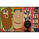 Wash+Dry Think Positiv 050x075 cm