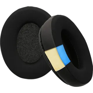 kwmobile 2X Ohr Polster kompatibel mit Logitech G Pro X/G Pro X Wireless/G Pro X 2 - Ohrpolster Kopfhörer - Kunstleder Polster für Over Ear Headphones - Cooling Effekt