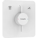 Hansgrohe DuoTurn Q Einhebelmischer Unterputz für 2 Verbraucher mattweiß 75414700