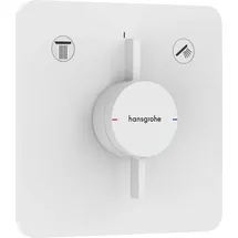Hansgrohe DuoTurn Q Einhebelmischer Unterputz für 2 Verbraucher mattweiß 75414700