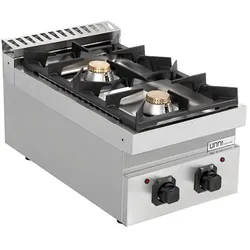 Gasherd Ranges 700 G70C10B – 13kW, 2 Brenner, Tischgerät