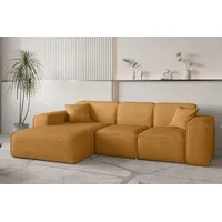 Fun Möbel Ecksofa Designersofa CELES PREMIUM in Stoff Scala