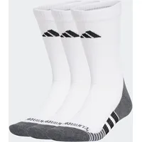 adidas Performance CLIMACOOL dämpfende Crew Socken 3er Pack Schwarz/Weiß 49-51