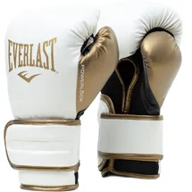 EVERLAST Powerlock 2R Kunstleder-boxhandschuhe - White – Gold - 16 oz