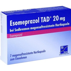TAD Pharma Esomeprazol TAD 20mg bei Sodbrennen