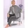 Witt Weiden Hausanzug in anthrazit-flieder-gemustert | Gr.: 24/25