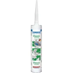 WEICON Flex 310 M® Classic, elastischer Klebstoff auf MS-Polymer-Basis für den vielseitigen Einsatz, 310 ml, weiß