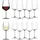 Spiegelau - Nachtmann, 12-teiliges Stielgläser-Set, Kristallglas, Rotweingläser 630 ml und Weißweingläser 440 ml, Style, 4670194
