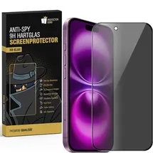 PROTECTORKING Blickschutz 9H Panzerglas für iPhone 17