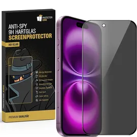 PROTECTORKING Blickschutz 9H Panzerglas für iPhone 17