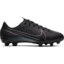 NIKE Kinder Fußballschuhe Rasen und Kunstrasen, BLACK/BLACK 010, 28 1⁄2