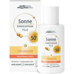 Sonne Schutz & Pflege Fluid LSF50+ Gesicht
