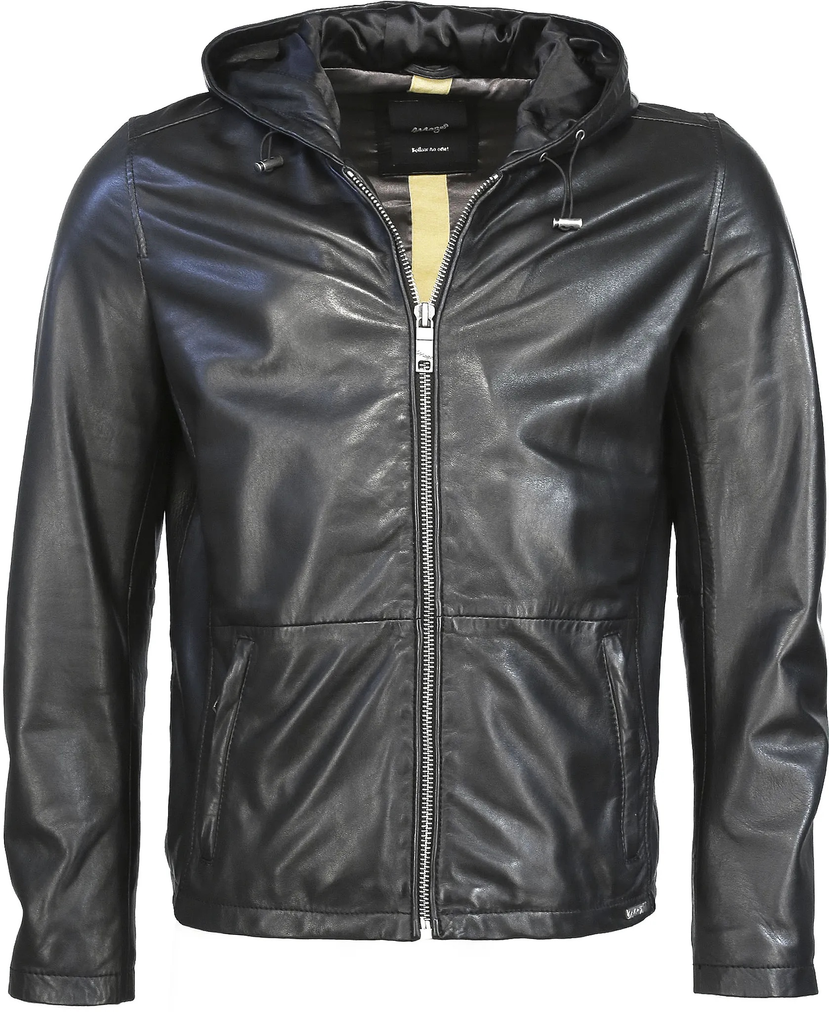 Lederjacke MAZE Gr. XL, schwarz Herren Jacken Lederjacken