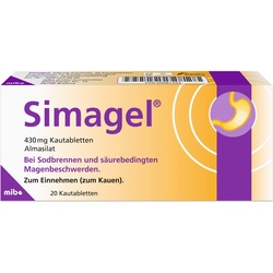 MIBE Arzneimittel SIMAGEL Kautabletten Sodbrennen