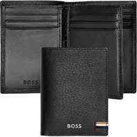 HUGO BOSS Iconic Trifold Card Case Black