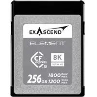 EXASCEND CFexpress Card Type B 256GB R1200/W400 Element Serie