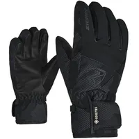 Ziener LEIF GTX Junior Ski-Handschuhe/Wintersport | Wasserdicht, Atmungsaktiv, Black.Gray