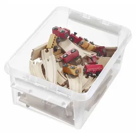 orthex SmartStore Aufbewahrungsbox 40 x 30 x 18 cm 10-tlg. transparent