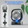 Medion E10 TF 20 cm Tischventilator Grau