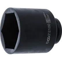 BGS Kraft-Steckschlüssel-Einsatz Sechskant, tief 100 mm - 1-tlg.