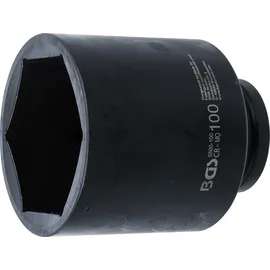 BGS Kraft-Steckschlüssel-Einsatz Sechskant, tief 100 mm - 1-tlg.