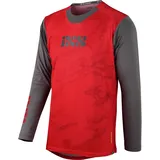 IXS iXS, Trigger X Air LS Herren, Bikeshirt-Rot-S