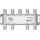 axing/skt Axing BVE 8-01X 8-Fach Verteiler 11 dB 5-1800 MHz TV Data Internet Kabelfernsehen
