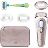 Braun Smart IPL Skin i·expert, 3 Aufsätze, PL7253 Haarentfernung Weiß/Rosegold