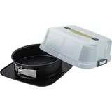 Zenker Click & Go Springform in Schwarz 30 x 11,5 x 30 cm