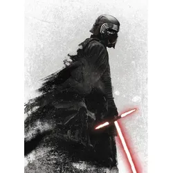 KOMAR Vliestapete »Star Wars Kylo Vader Shadow«, bunt, glatt