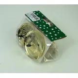 Riffelmacher 4 Stück Advent- Kerzenhalter. Durchmesser 60mm. Aus Metall, messingfarbig.