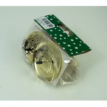 Riffelmacher 4 Stück Advent- Kerzenhalter. Durchmesser 60mm. Aus Metall, messingfarbig.