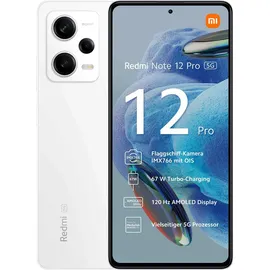 Xiaomi Redmi Note 12 Pro 5G 6 GB RAM 128 GB Polar White