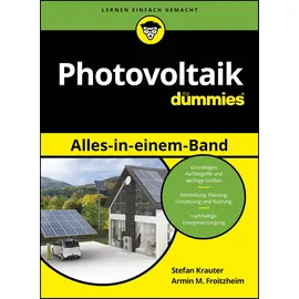 Wiley-VCH GmbH Photovoltaik Alles-in-einem-Band für Dummies