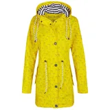 Schietwetter Regenjacke Damen Regenjacke Kiel wasserdicht, winddicht blau|gelb 34