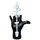 Diamond Select Marvel Heroic Hands Life-Size Statue #1B Spider-Man Black Suit 26 cm