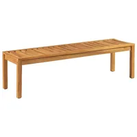 Exotan Gartenbank Comfort ohne Rückenlehne, 150 cm