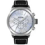 TW Steel Herren Uhr Armbanduhr Chrono Marc Coblen Edition TWMC34 Lederband