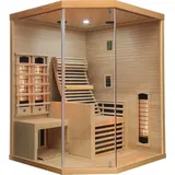 Sano Infrarotsauna Carbon 3 Infrarotkabine 2 Person 3 Strahler 2460 W Sauna