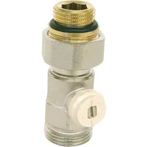 CALEFFI Einzelkugelhahn Durchgangsventil 1/2''AG Rohranschluß 3/4''
