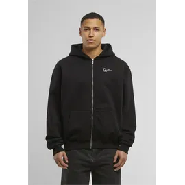 Karl Kani Chest Signature Essential Oversized Zip Hoodie Herren Schwarz XS