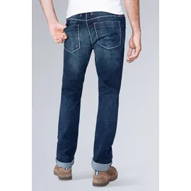 Camp David Straight-Jeans »NI:CO:R611« mit markanten Steppnähten 33, Länge 30, blau Herren, Gr. - dark-used, , 13495163-33 Länge 30
