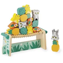Janod Tropisches Balancespiel Tropik 15-tlg. J08271