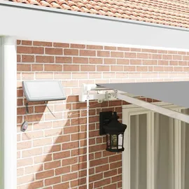 vidaXL Markise 600 cm x 350 cm weiß