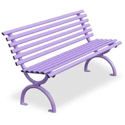 Lila Sitzbank fur Freundlichkeit h287_363