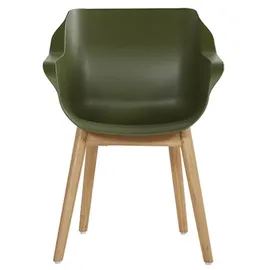 Hartman Gartenstuhl Sophie Teak Gartensessel 62 x 53 x 84 cm grün 1 Stück
